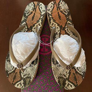 NIB/T~TORY BURCH~(Sz 6-last one)Multi Printed Lightweight Flip Flops